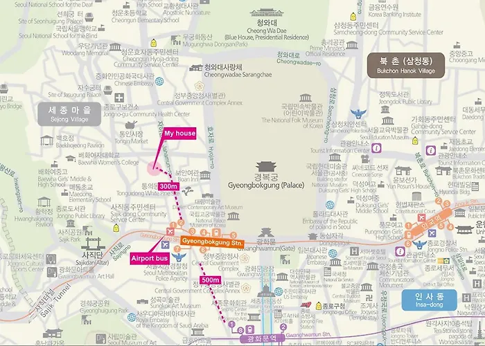 Hello Seochon - Gyeongbokgung Station Seul